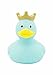 Produktbild Badeente mit Krone - hellblau