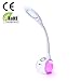 Produktbild LE Schreibtischlampe 7W LED Atmosphäre-Lampe 3 Helligkeitsstufen dimmbar, voll einstellbare Tischleuchte Leselampe farbwechselhaft Lampenfuß kinder nachttischlampe Weiß
