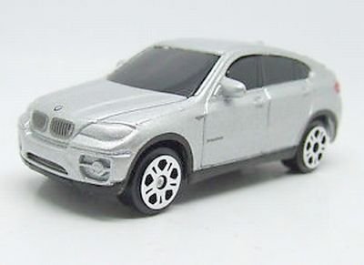 Preisvergleich Produktbild MAISTO® BMW X6 - 1:64 - silber metallc
