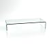 Produktbild DURATABLE® TV Glasaufsatz Glastisch LCD Tisch Aufsatz Monitorerhöhung Fernsehtisch Glas Schrankaufsatz Aufsatz Fernseher Erhöhung klarglas 650mm x 250mm x 110mm