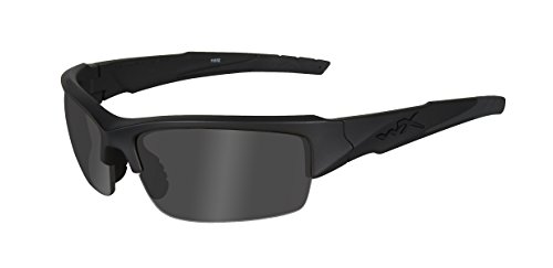 Wiley X Schutzbrille WX Valor aus der Changeable-serie Im Set mit 3 Gläsern, Matt Schwarz, S-L, CHVAL06