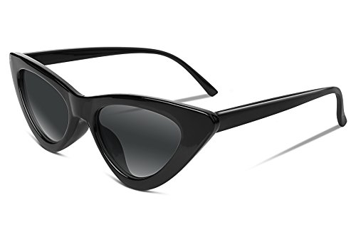 Feisedy Vintage Cat Eye Sunglasses Women Clout Goggles Uv400 Sun