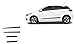 Hotwheelz Side Beading for Hyundai i20 Elite (set of 4) RS.995.00