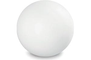 VETRINE INRETE Vetrineinrete® Lampada a sfera da terra per esterno illuminazione per giardino luce a palla decorativa con portalampada per lampadine led E27 ip65 (50 cm) Z75