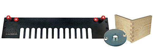 DUCHGEHENDSCHABLONE ZU ZINKENFRÄSGERÄT 12MM - ROT CMT300-T127