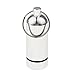 Produktbild Sharplace Mini Behälter Leere Flaschen Aluminium mit Schlüsselring Pillenbox Pillendose Tablettenbox Schlüsselanhänger Wasserdicht Kapsel Schlüsselbund - Silber