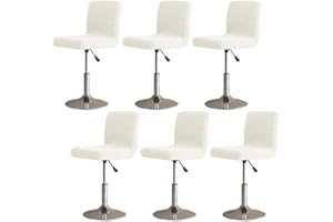 SDNAM Fundas Elásticas para Taburete De Bar Pack 2/4/6 Funda para Silla con Respaldo, Fundas para Sillas De Comedor EláStica para Taburetes Altos para Bar, Casa, CafeteríA o Fiesta,Fundas Sillas (Color : #