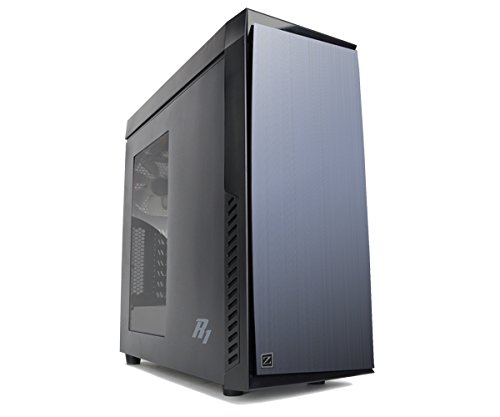 Zalman R1 Midi-Tower Negro Carcasa de Ordenador - Caja de Ordenador (Midi-Tower, PC, ATX,Micro-ATX,Mini-ITX, Negro, Fondo, 1x 120 mm)