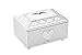 Zilverstad 7419231 Musical Jewellery Box with Ballerina Für Elise 19.3 x 11.7 cm Silver Plated