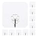 Produktbild Selbstklebend Haken, Heavy Pflicht Edelstahl Seamless Haken Solide Kleber mit keine Spuren tolle Notwendigkeit für Bad Küche Wand & Decke Aufhänger, 10Pack