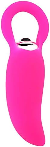 Silicone Pull Bead Anals Plug Vibrator Silicone Butt Plug Erotic Anal Toys for Gay (Pink, 01)