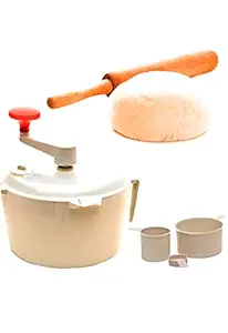 Nextday`s? Plastic Automatic Dough Atta Roti Maker for Home,Color May Vary