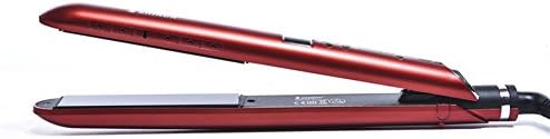 SZSYR-LCD Display Hair Straightener Roller Hair Tong Straighteners& Curlers in One Pear Ceramic Curling Wand Rollers Large
