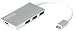 Produktbild Plugable USB-C 3-Port USB 3.0 SuperSpeed Aluminium Hub mit Pass-Through-Laden für MacBook Retina 2015, Google Pixel & XL Handy, Chromebook Pixel [2] 2015 und weitere