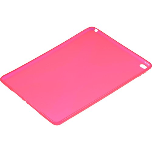 PhoneNatic Case für Apple iPad Air 2 Hülle Silikon pink X-Style Cover iPad Air 2 Tasche + 2 Schutzfolien - 5