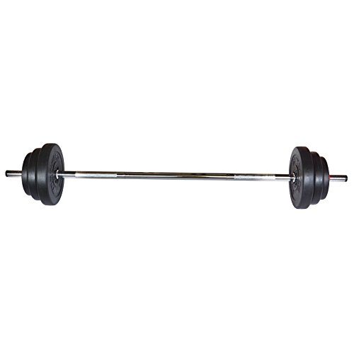 TrainHard Langhantel Set Aerobic Bodypump Pump Set Langhantelset Hantelset 20KG - 2