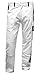 Produktbild KERMEN - Maler-hose Stuckateur Putzer Arbeits-hose mit Kniepolstertaschen - made in EU - 100% BW 260gm Weiß/Schwarz 50