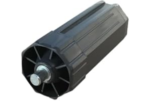 IdeaGenesis - Contera de persiana con espiga metálica - Capsula Persiana Enrollable para eje 60mm - Repuestos y recambios de Persiana (Con Espiga Metálica, Eje 60mm)