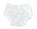 Haian Adult Incontinence Pull-on Plastic Pants Color Transparent White (Large)