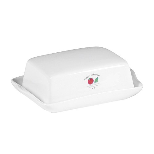 Preisvergleich Produktbild SNACK Butterdose weiß i. GKRT