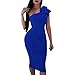 Produktbild JYJM Abendkleider lang Winterschuhe Damen Frauen Casual Prom Party Ballkleid Sexy Weg Von Der Schulter Lange Kleider Damen Skaterkleid Rundhals Fattern Stretch Basic Kleider Damen Jersey-Kleid