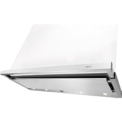 NOVY 692 hotte 700 m³/h Encastrée Acier inoxydable, Blanc - Hottes (700 m³/h, Conduit, 61 dB, Encastrée, Acier inoxydable, Blanc, Acier inoxydable)