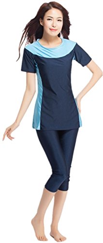 YEESAM Bescheiden Bademode Frauen Surfing Suit Muslim Hindu Jüdisch Shorts Badeanzug Sonnenschutzmittel