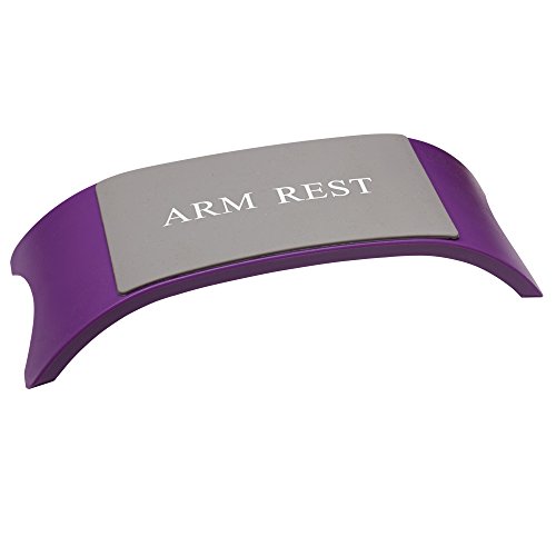 Small practical plastic handrest HxWxD:22x8x5 cm purple