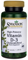 Preisvergleich Produktbild Swanson Premium Higher Potency Vitamin D-3