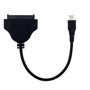 IVELECT USB 3.0 Type-C to SATA 22Pin Adapter Cable Lead Cord for 2.5'' Harddrive HDD