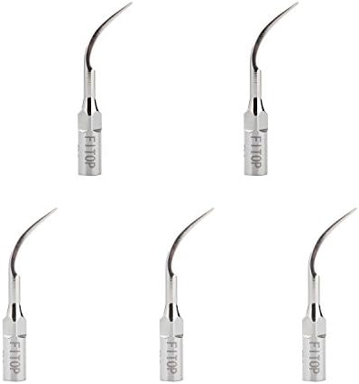 FITOP Good Quality Dental Scaler Tip Scaling Tips P1 for EMS/WOODPECKER Scaler Handpiece(Pack of 5pcs)