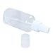 Accmart(TM) 75ML Plastic Water Liquid Atomiser Spray Bottle Pump for Cosmetic Make Up Travel White(Pack of 2)