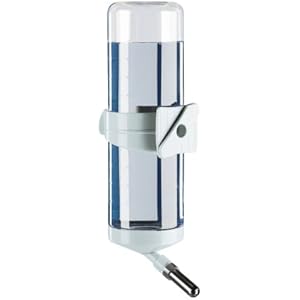 Ferplast 84663799 Nager-Trinkflasche Drinky FPI 4663, Befestigung am Gitter, Inhalt: 600 ml, farblich sortiert