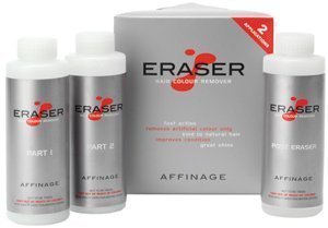 AFFINAGE ERASER HAIR COLOUR DYE TINT REMOVER STRIPPER