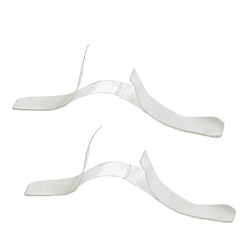 LCP Hairproducts® 10 x Tapeband Klebeband Streifen für Tape In Extensions – durchsichtig – 4 cm breit und 8 mm hoch – Top Qualität - 3