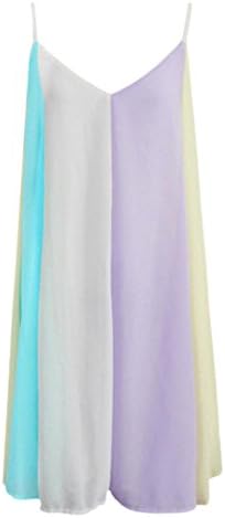 Clearance!!!MEIbax Clothing Women Beachwear Swimwear Bikini Cover Up Ladies Rainbow Colorful Summer Dresses