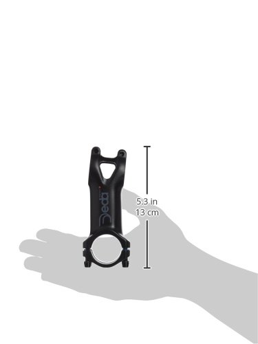 Deda Elementi Zero2 Vorbau für Fahrrad Unisex Erwachsene, schwarz - 2