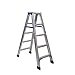 Produktbild 5-stufige Leiter nach Hause Klappleiter, Aluminiumlegierung Tritthocker verdicken