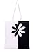 Kohl Unisex Shopping Tote ( Black & White,BB068) RS.199.00