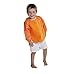 Mum2Mum 6-18 Months Sleeved Wonder Bib Multipack in Navy/Orange