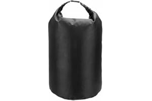 XFSRG Sacca Stagna Impermeabile per Sport Acquatici Borsa Mare Impermeabile con Design Moderno Ideale per Nautica e Attività Outdoor (Nero, 40L)