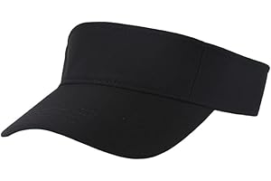 HERUAI Kids Sun Visor Hat 4-12 Years Girls Boys Golf Visor Anti UV Tennis Sun Hat Summer Beach Cool Hat Wide Brim Sun Protection Hat Adjustable Peaked Snapback Cap Sports Running Sun Visor Cap