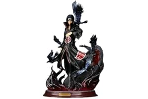 GENJ1 Anime Naruto Raven Uchiwa Itachi Action Figure Pop PVC Statues Caractère Statue Décoration 29 cm