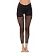 Produktbild Ladies Tech Mesh Sport Leggings Yoga Pants, Kingprost-Yoga Damen Hose Schwarz Elegant Yoga Leggings Strumpfhose Sporthose Workout Trainingshose Frauen Lang (S)
