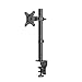 Price comparison product image LINDY Single Screen Bracket with Pole and Desk Clamp for 30-Inch LCD/LED Monitor - Black