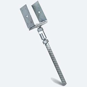 Bodenanker verstellbar bis 14 cm Amazon.de Garten