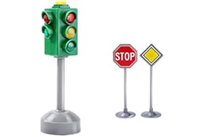 Nemeaii Mini Segnali Stradali Blocco Semaforo con Suono LED Modello di Semaforo di Sicurezza per Bambini Giocattoli Semaforici