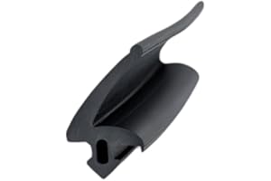 Rahmendichtung passend für Atelier, Braas, Velux. I 5m I Farbe Schwarz ► Dichtung für Kunststofffenster ► Ersatzdichtung für den Dachflächenfenster ► Langlebig und wartungsfrei