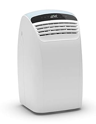 Olimpia Splendid Climatiseur Portable avec Pompe à Chaleur 12.000 BTU/h, 2,7 kW, 01922 Dolceclima 12 HP P, Gaz Naturel R290, Design Italien