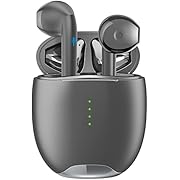 Bluetooth Kopfhörer drahtlose kopfhörer kabellos 42 Stunden Wireless Kopfhörer Noise Cancellation mit 4 Mikrofone Touch-Control Wireless Ladebox IPX7 Wasserdicht für Xiaomi iPhone Samsung Huawei